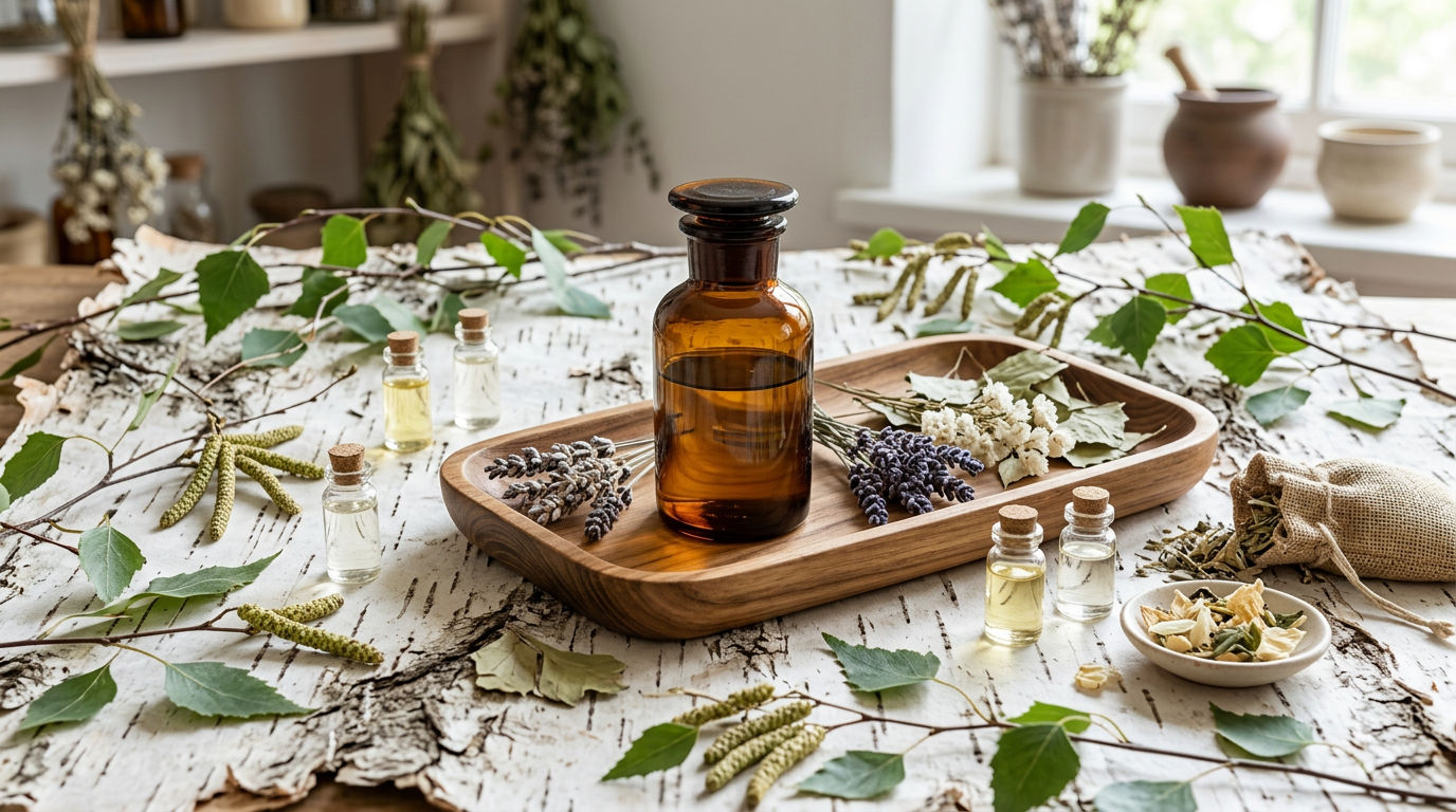 Birch vs Cedarwood: Choosing a Woodsy Base Note for Fall Blends